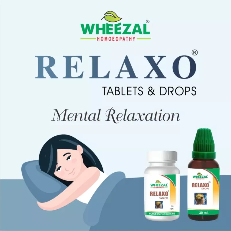 Wheezal Relaxo Tablets (25g, Pack of 2)
