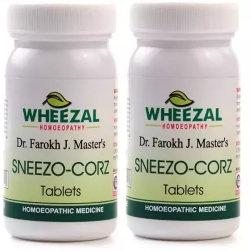 Wheezal Sneezo-Corz Tablets (200tab, Pack of 2)