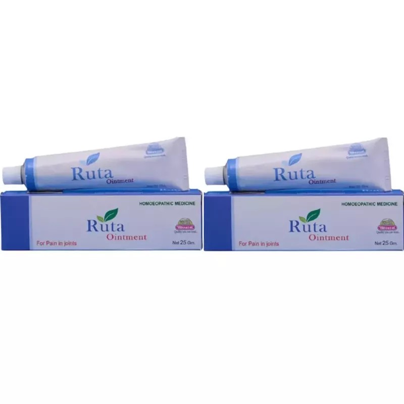 Wheezal Ruta Ointment (25g, Pack of 2)