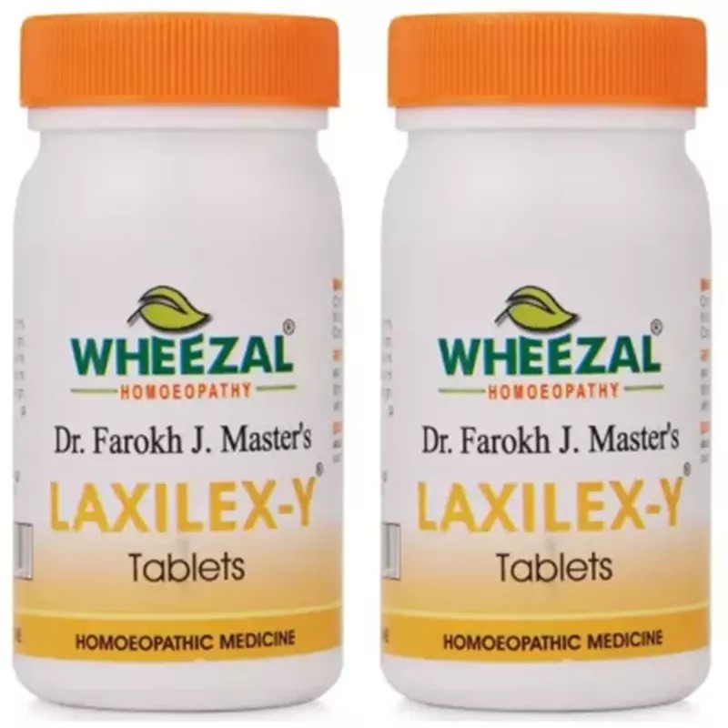 Wheezal Laxilex-Y Tablets (30tab, Pack of 2)