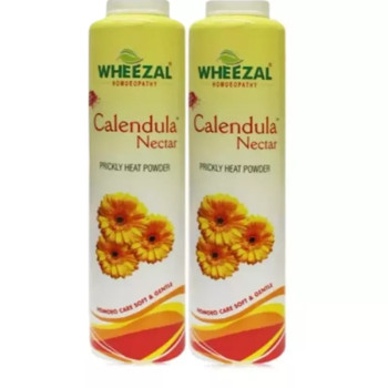 Wheezal Calendula Nectar Prickly Heat Powder (300g, Pack of 2)
