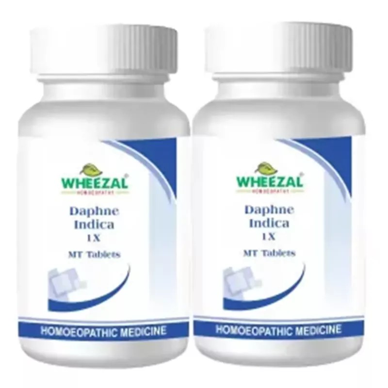Wheezal Daphne Indica 1X (50tab, Pack of 2)