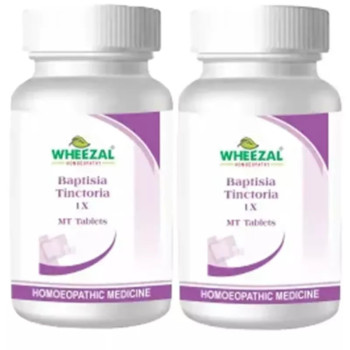Wheezal Baptisia Tinctoria 1X (50tab, Pack of 2)
