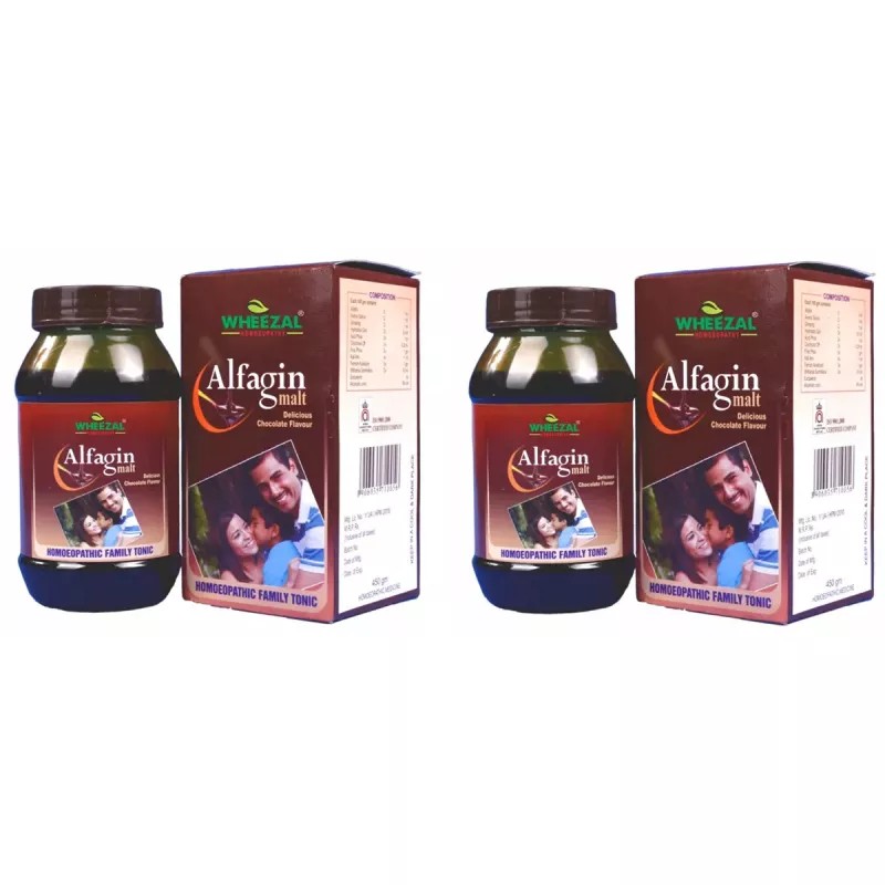 Wheezal Alfagin Malt (250g, Pack of 2)