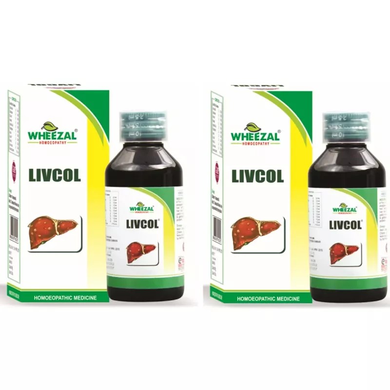 Wheezal Livcol Liver Tonic (200ml, Pack of 2)