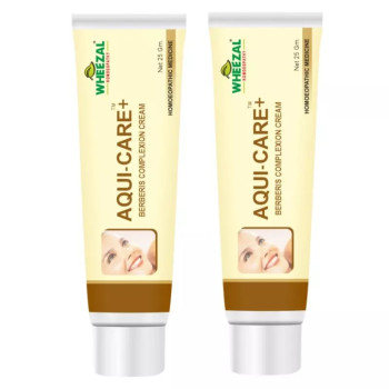 Wheezal Aquicare Complexion Cream (25g, Pack of 2)