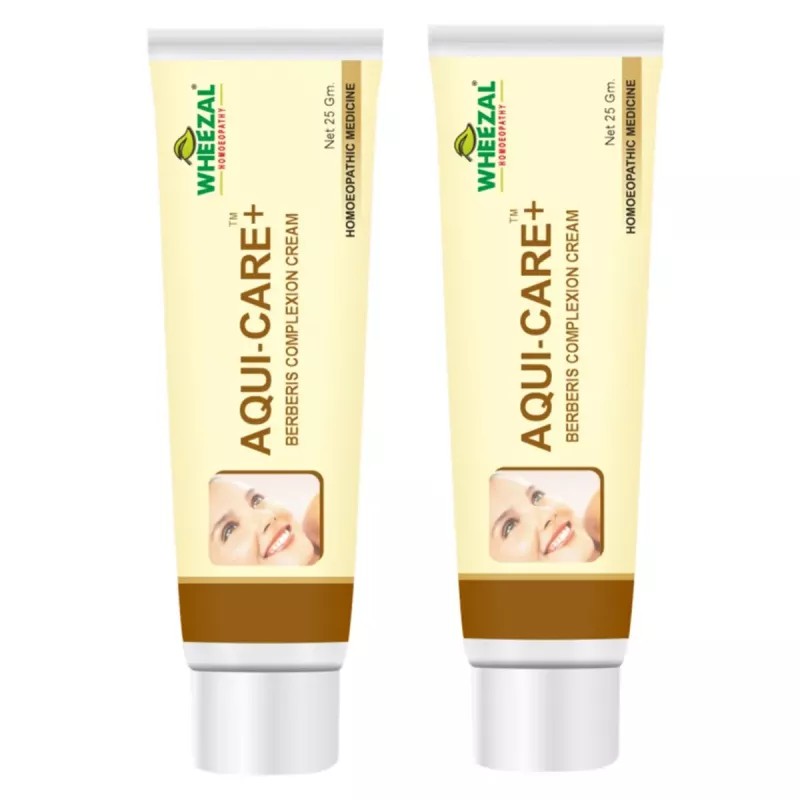 Wheezal Aquicare Complexion Cream (25g, Pack of 2)
