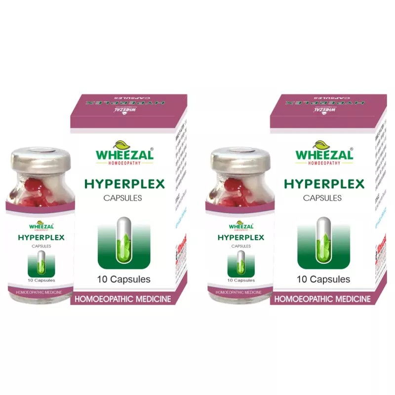 Wheezal Hyperplex Capsules (10cap, Pack of 2)