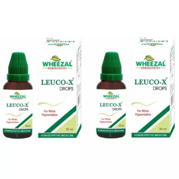Wheezal Leuco X Drops (30ml, Pack of 2)