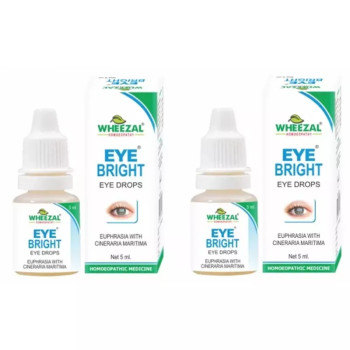 Wheezal Eye Bright Eye Drops (5ml, Pack of 2)