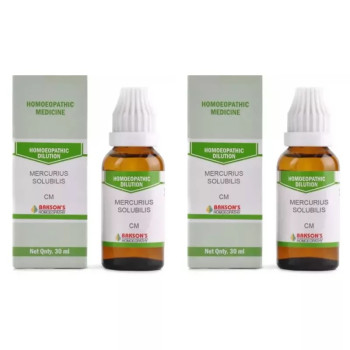 Bakson Mercurius Solubilis CM CH (30ml, Pack of 2)