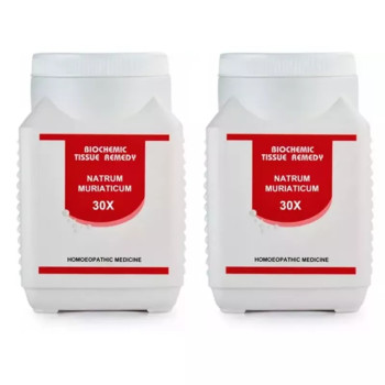 Bakson Natrum Muriaticum 30X (450g, Pack of 2)