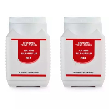 Bakson Natrum Sulphuricum 30X (450g, Pack of 2)