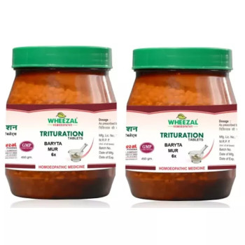 Wheezal Baryta Mur 6X (450g, Pack of 2)