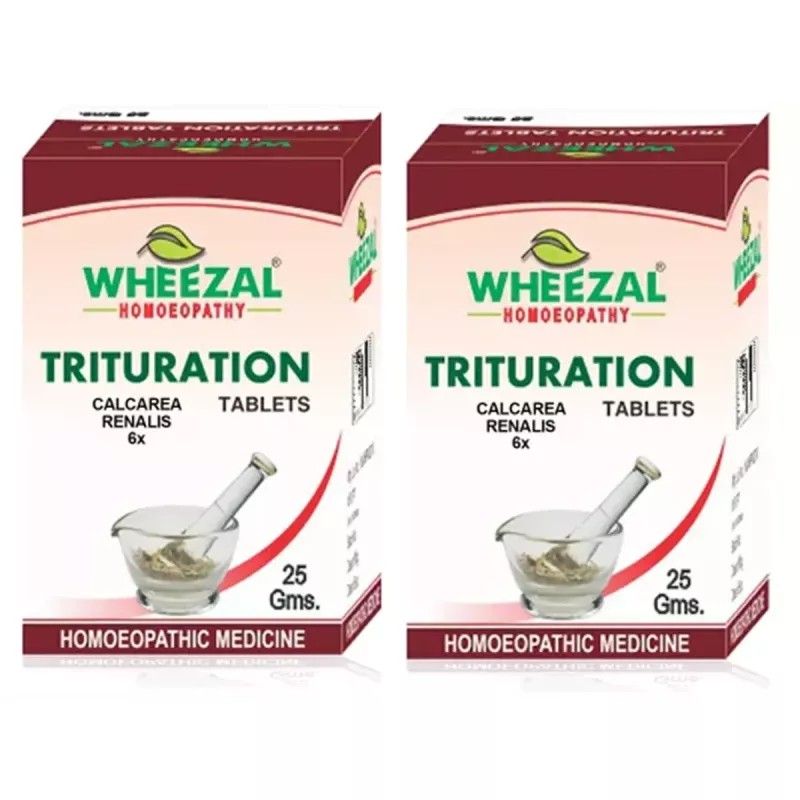 Wheezal Calcarea Renalis 6X (25g, Pack of 2)
