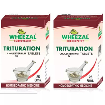 Wheezal Cholesterinum 6X (25g, Pack of 2)