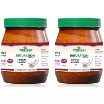 Wheezal Ferrum Picrate 3X (450g, Pack of 2)