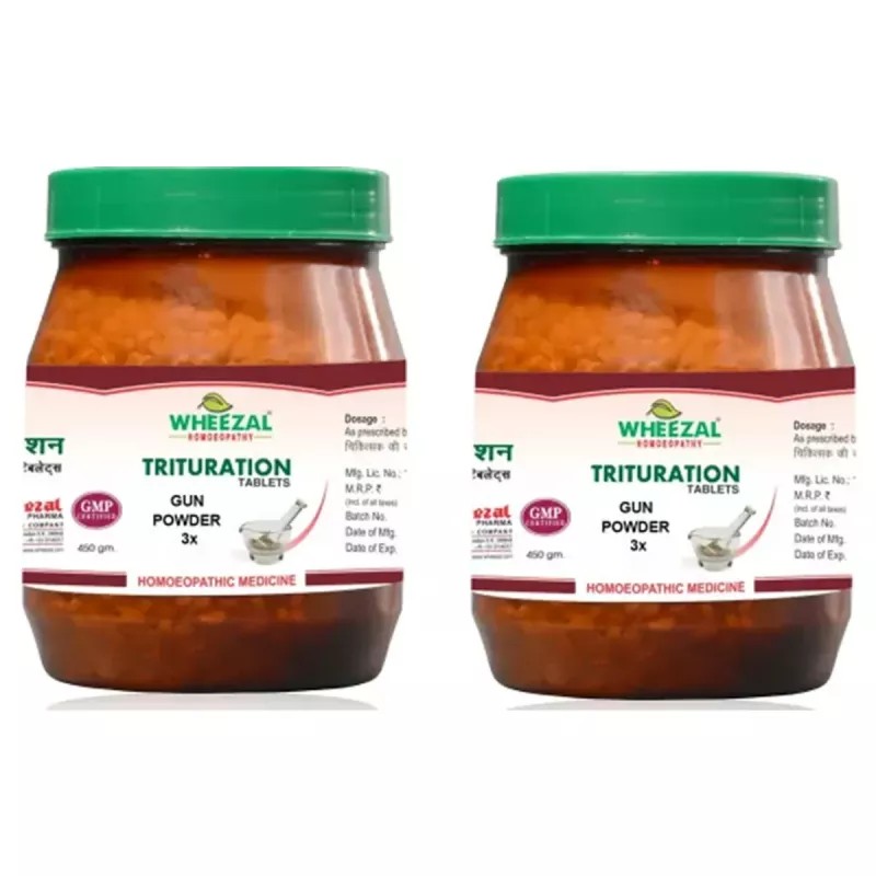 Wheezal Gun Powder 3X (450g, Pack of 2)