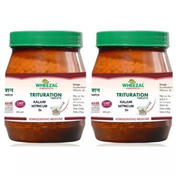 Wheezal Kalium Nitricum 3X (450g, Pack of 2)