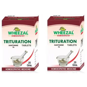 Wheezal Santonine 3X (25g, Pack of 2)