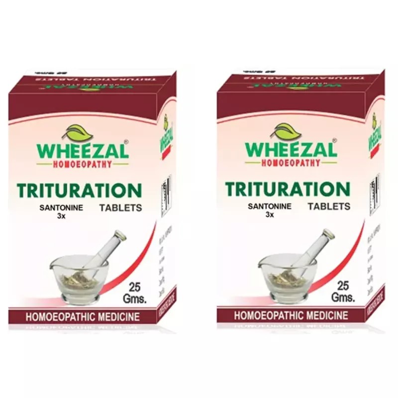 Wheezal Santonine 3X (25g, Pack of 2)