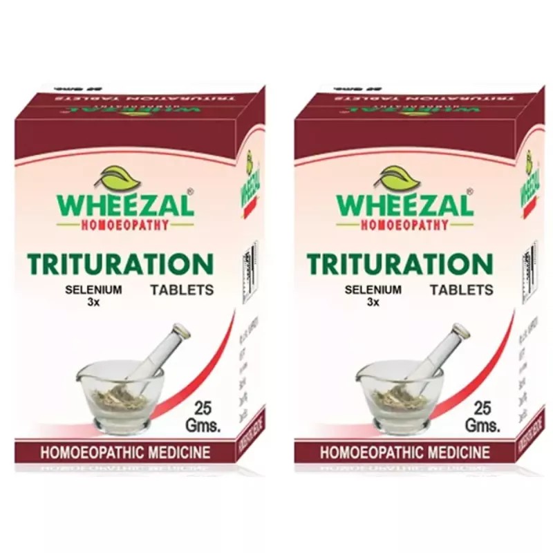 Wheezal Selenium 3X (25g, Pack of 2)