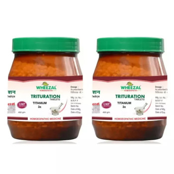 Wheezal Titanium 3X (450g, Pack of 2)