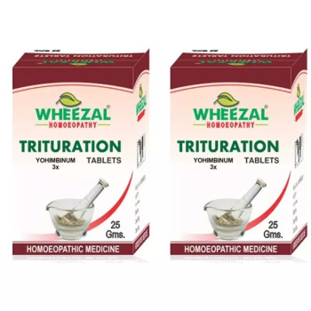 Wheezal Yohimbinum 3X (25g, Pack of 2)