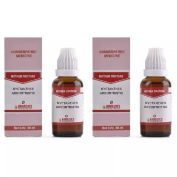 Bakson Nyctanthes Arbortristis 1X (Q) (30ml, Pack of 2)