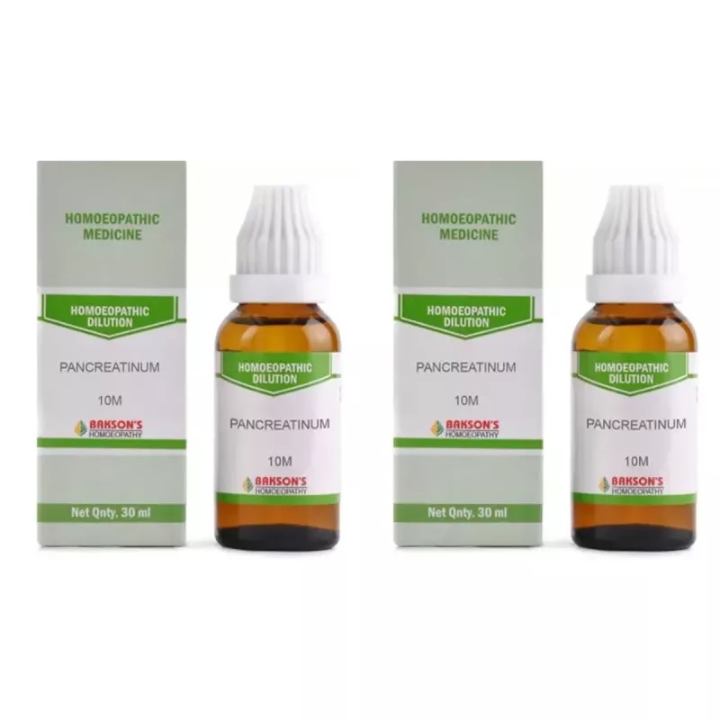 Bakson Pancreatinum 10M CH (30ml, Pack of 2)