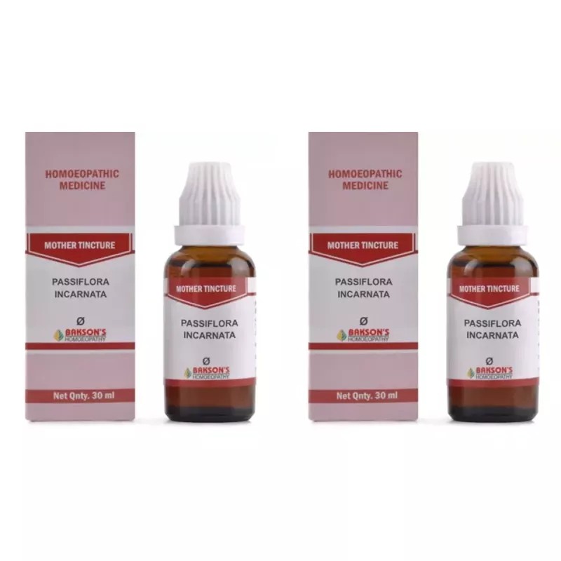 Bakson Passiflora Incarnata 1X (Q) (30ml, Pack of 2)