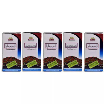 Wheezal Jaborandi Hair Treatment Oil (110ml, Pack of 5)
