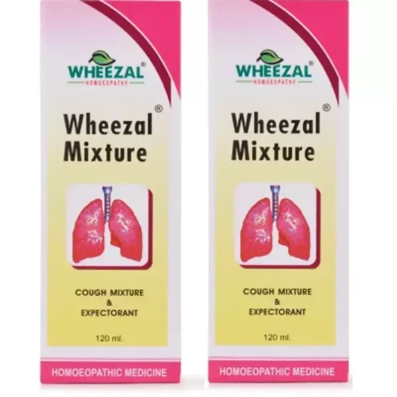 Wheezal Cough Mixture (120ml, Pack of 5)