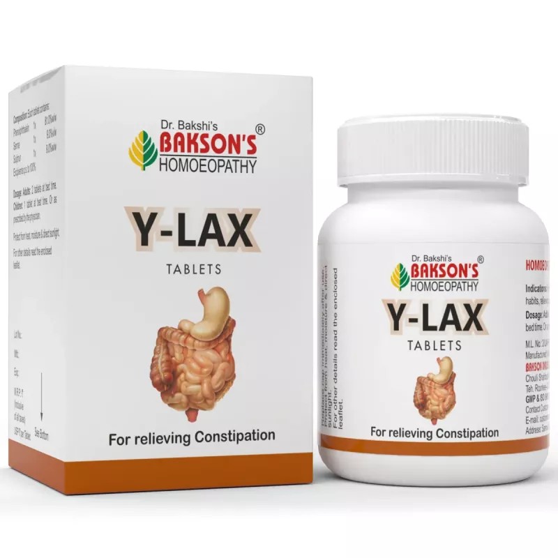 Bakson Y Lax Tablets (75tab)
