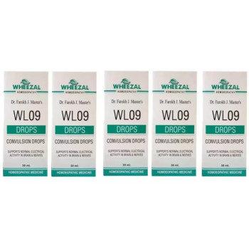 Wheezal WL-9 Convulsion Drops (30ml, Pack of 5)