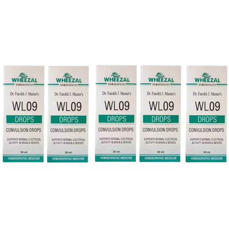 Wheezal WL-9 Convulsion Drops (30ml, Pack of 5)