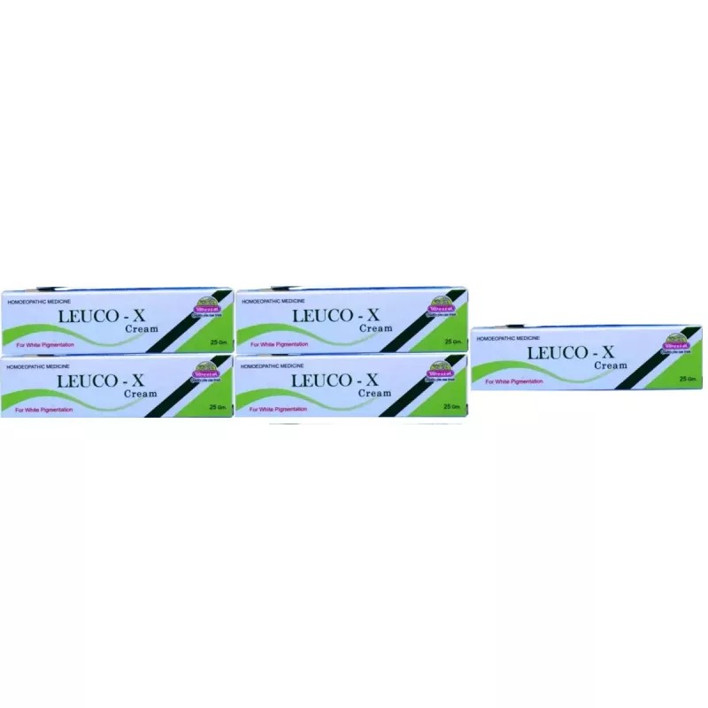 Wheezal Leuco-X Cream (25g, Pack of 5)