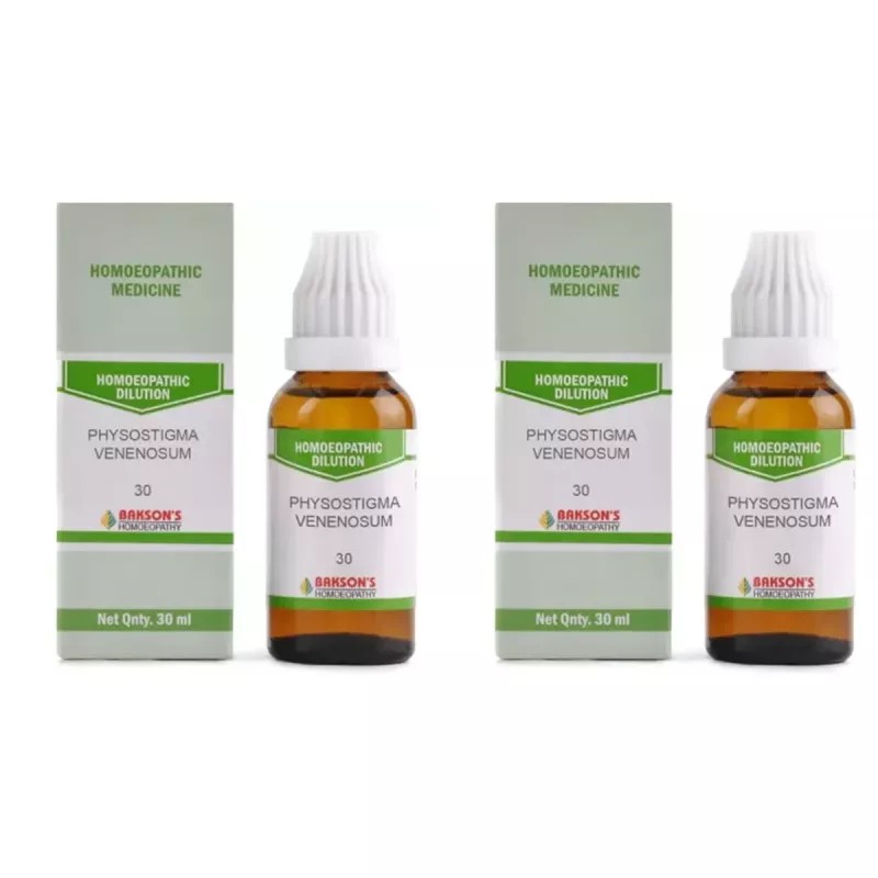Bakson Physostigma Venenosum 30 CH (30ml, Pack of 2)