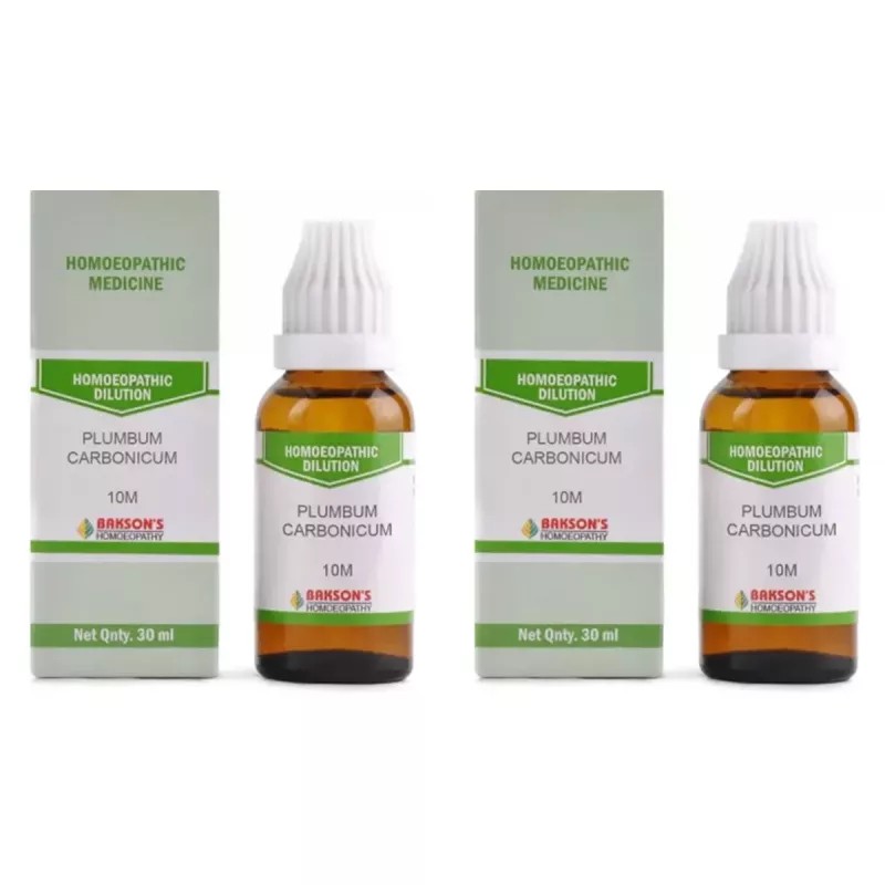Bakson Plumbum Carbonicum 10M CH (30ml, Pack of 2)