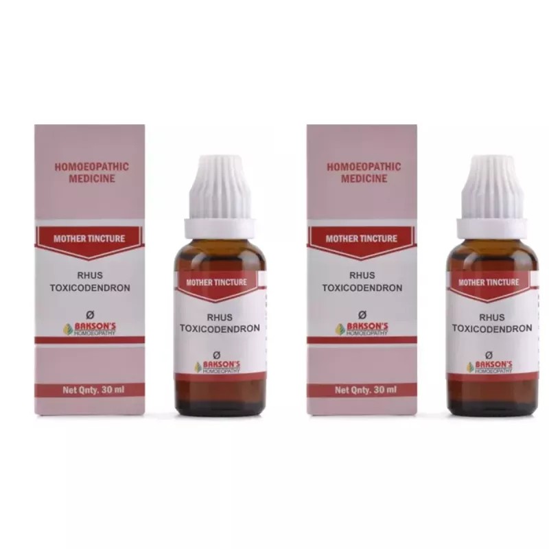 Bakson Rhus Toxicodendron 1X (Q) (30ml, Pack of 2)