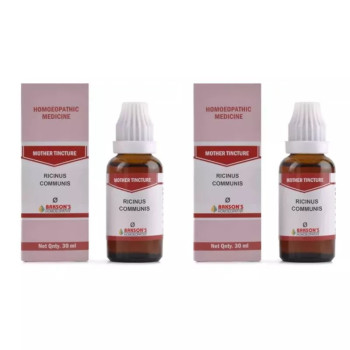 Bakson Ricinus Communis 1X (Q) (30ml, Pack of 2)
