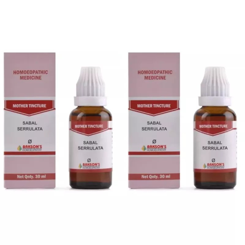 Bakson Sabal Serrulata 1X (Q) (30ml, Pack of 2)