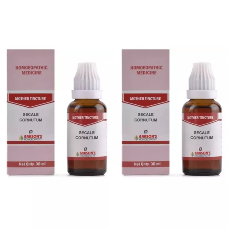 Bakson Secale Cornutum 1X (Q) (30ml, Pack of 2)