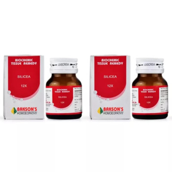 Bakson Silicea 12X (25g, Pack of 2)