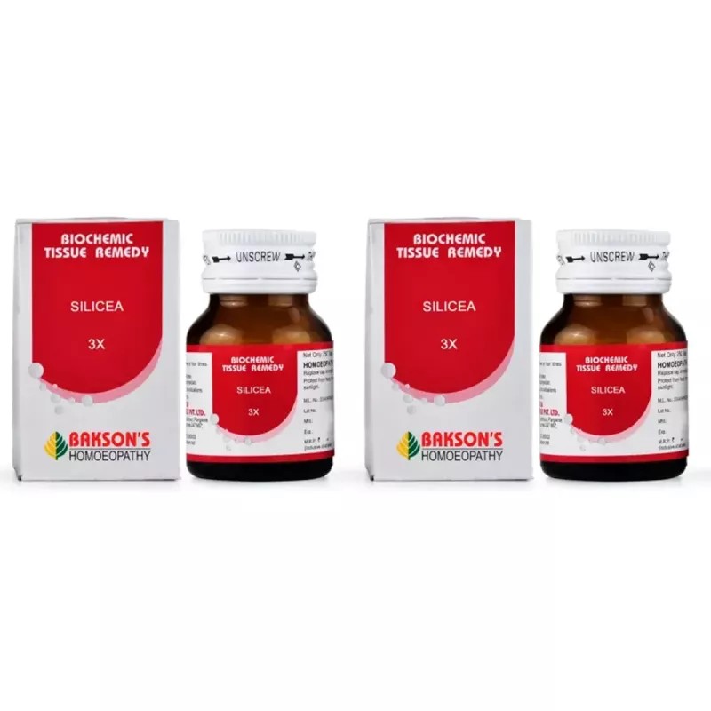 Bakson Silicea 3X (25g, Pack of 2)
