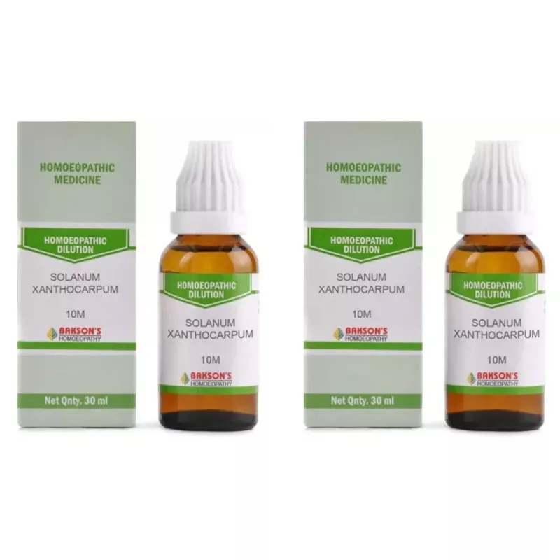 Bakson Solanum Xanthocarpum 10M CH (30ml, Pack of 2)