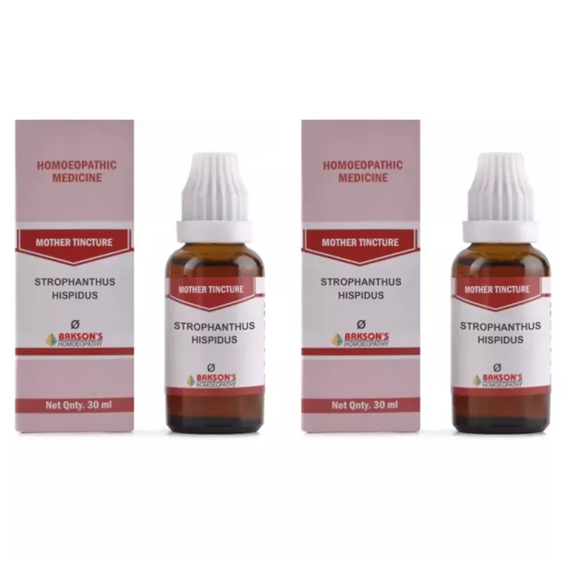 Bakson Strophanthus Hispidus 1X (Q) (30ml, Pack of 2)