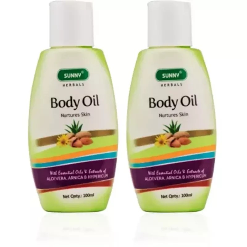 Bakson Sunny Body Oil (100ml, Pack of 2)