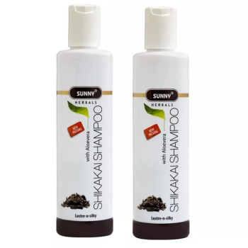Bakson Sunny Shikakai Shampoo with Aloe Vera (150ml, Pack of 2)