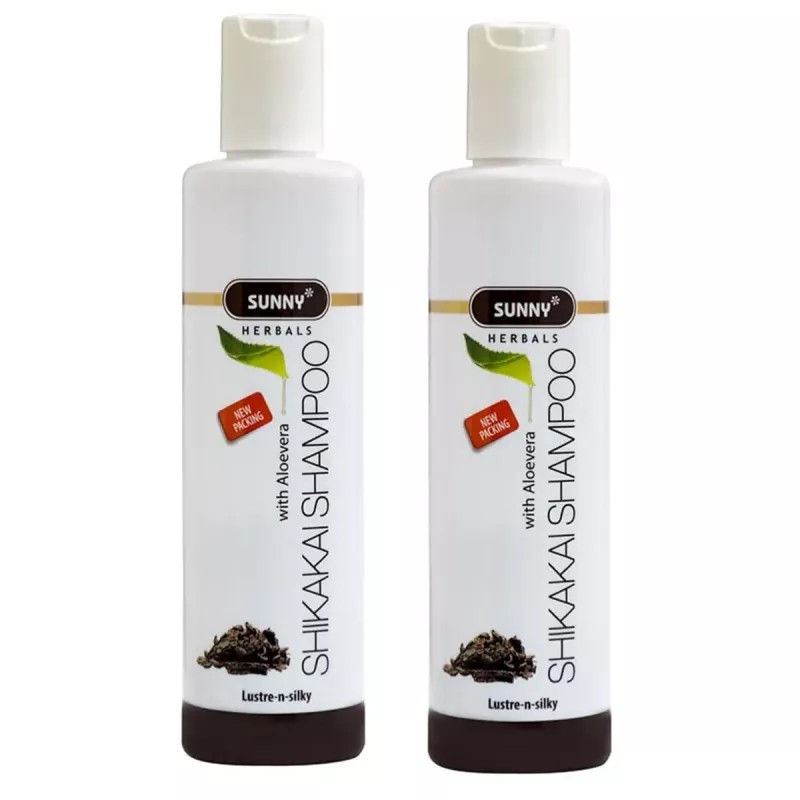 Bakson Sunny Shikakai Shampoo with Aloe Vera (150ml, Pack of 2)